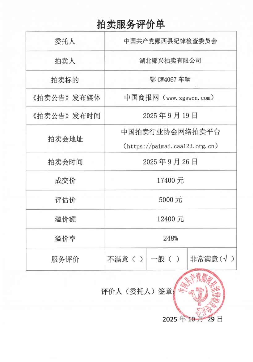 中国共产党郧西县纪律检查委员会